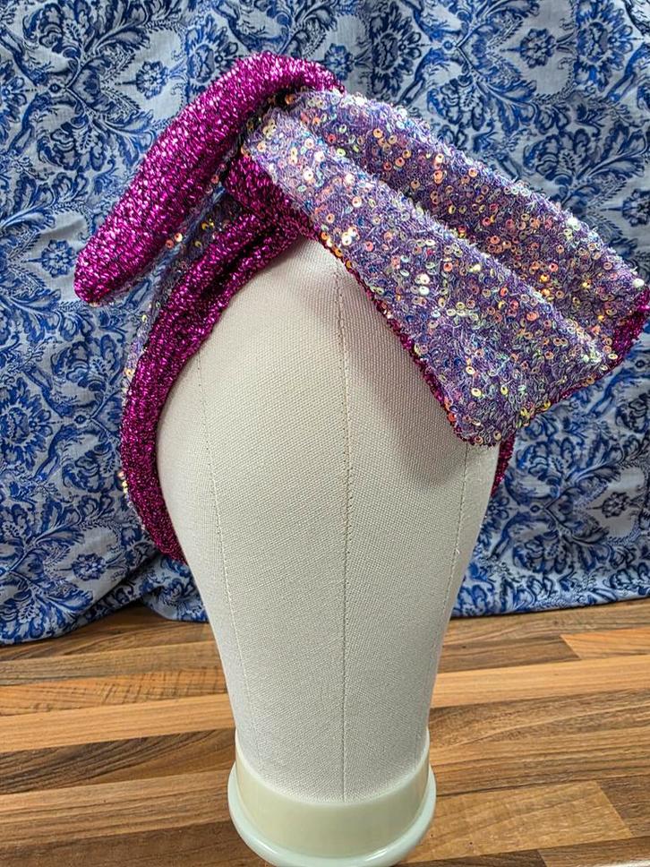 Glitter Haarband/Wrap Carnaval, Kleding | Dames, Carnavalskleding en Feestkleding, Nieuw, Ophalen of Verzenden