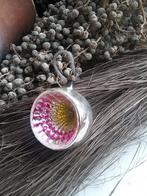 Oude roze/,geel deuk kerstbal, Diversen, Kerst, Ophalen of Verzenden, Gebruikt