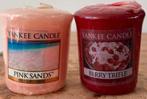 2 geurkaarsjes Yankee Candle, Ophalen of Verzenden, Nieuw, Overige materialen, Minder dan 25 cm