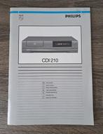 Philips CDI 210 - Handleiding, Ophalen of Verzenden