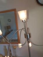 Vloerlamp met 6 armen met led lampjes., Huis en Inrichting, Lampen | Vloerlampen, Ophalen, Zo goed als nieuw, Metaal, 150 tot 200 cm