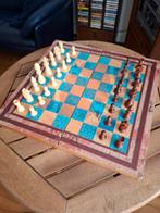 Prachtig schaak/backgammon spel, Ophalen of Verzenden, Zo goed als nieuw