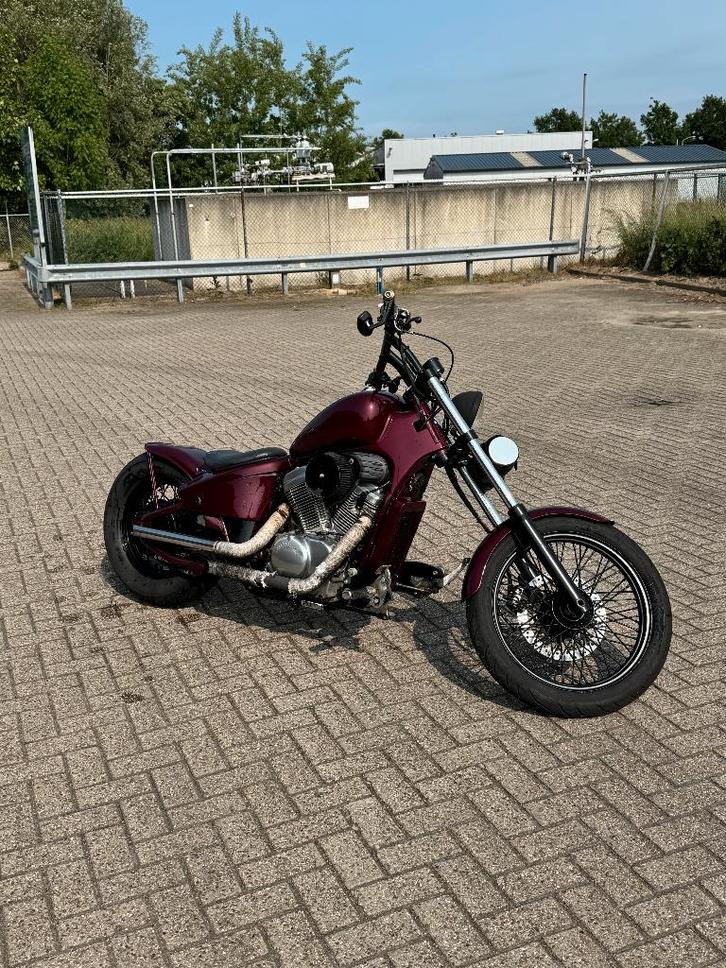 Honda Shadow VT 600 Custom Chopper, Motoren, Motoren | Honda, Particulier, Chopper, 12 t/m 35 kW, 2 cilinders, Minimaal motorrijbewijs A2