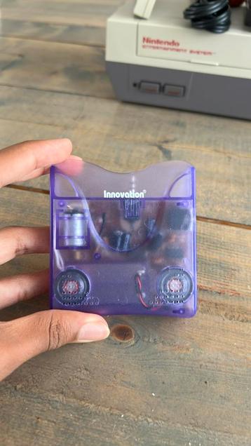 Innovation game boy geluids versterker. Is see trough (paars beschikbaar voor biedingen