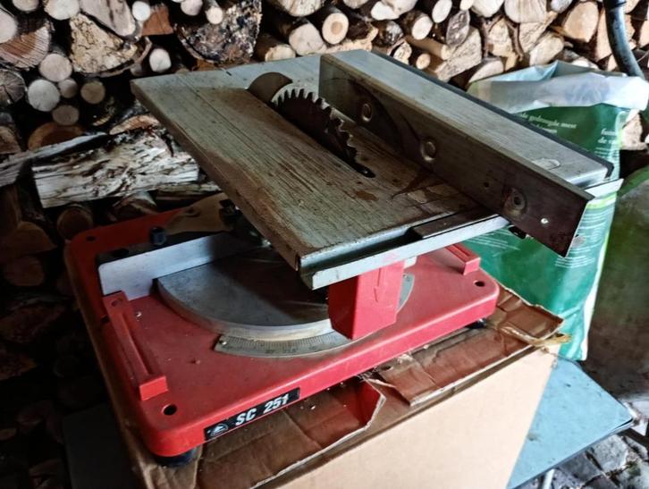 2x Stayer combizaagmachine, Doe-het-zelf en Verbouw, Gereedschap | Zaagmachines, Gebruikt, 1200 watt of meer, Ophalen