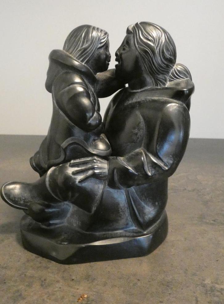 sculptuur moeder en kind - Boma - Canada [1939], Antiek en Kunst, Kunst | Beelden en Houtsnijwerken, Ophalen