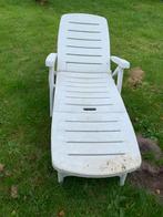 Kunststof ligstoelen, Tuin en Terras, Ligbedden, Ophalen, Gebruikt, Kunststof