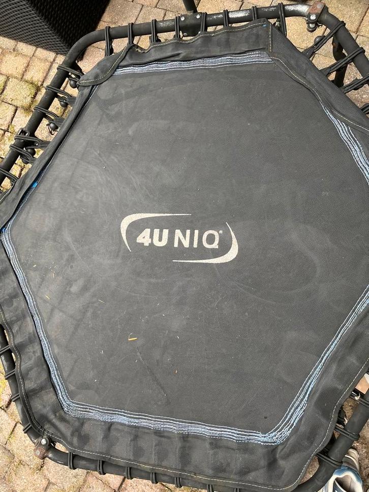 4Uniq Mini Trampoline - Fitness, Sport en Fitness, Fitnessapparatuur, Gebruikt, Overige typen, Benen, Metaal, Ophalen