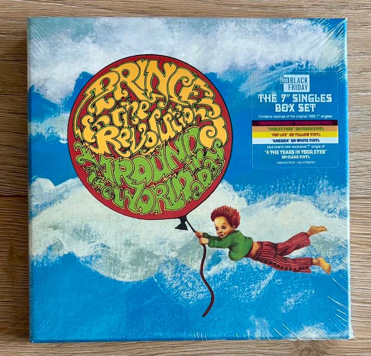 Prince Around The World In A Day RSD BF 2025 5x Single Box, Cd's en Dvd's, Vinyl | Pop, Nieuw in verpakking, Overige formaten