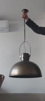 Bronskleurige metalen hanglamp E27 fitting, Industrie, Ophalen of Verzenden, Zo goed als nieuw, Metaal