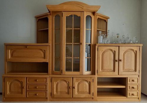 Mooi massief blank-eiken meubel, topkwaliteit, als nieuw, Huis en Inrichting, Kasten | Wandmeubels, Zo goed als nieuw, Met lade(s)