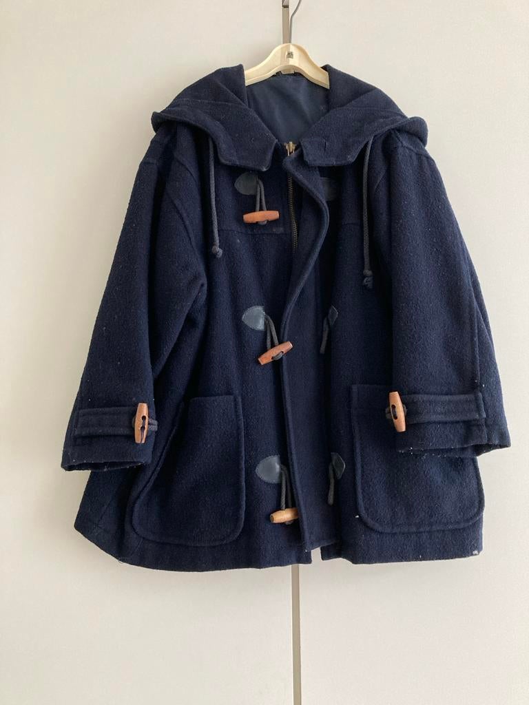 Donkerblauw houtje/touwtje jasje maat 116, Kinderen en Baby's, Kinderkleding | Maat 116, Ophalen of Verzenden, Zo goed als nieuw
