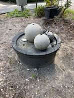 Waterornament met waterballen, Tuin en Terras, Waterpartijen en Fonteinen, Ophalen, Zo goed als nieuw, Overige materialen, Waterornament