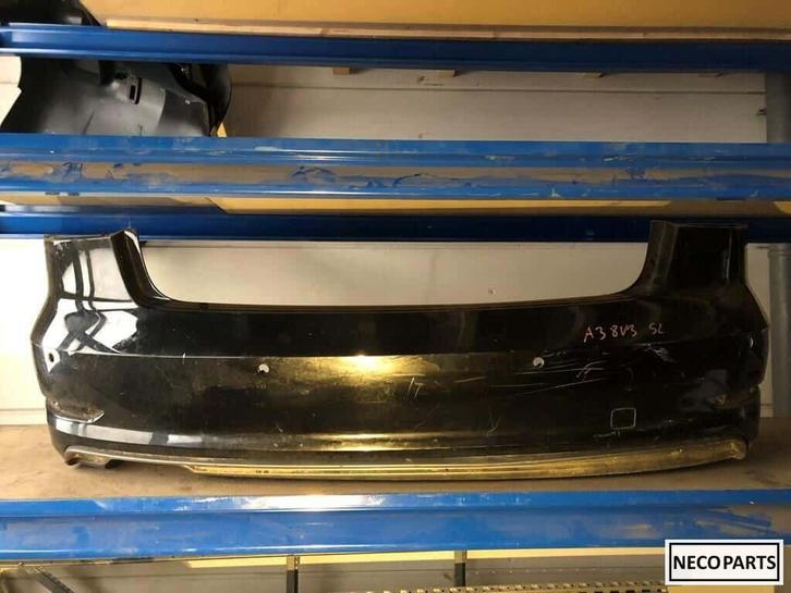 Audi A3 8V 8V5 S-LINE bumper achterbumper limousine cabrio P, Auto-onderdelen, Carrosserie en Plaatwerk, Bumper, Audi, Achter