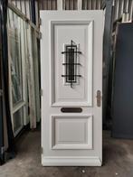 Nieuw Voordeur met raampje bezorgen factuur mogelijk, 80 tot 100 cm, 215 cm of meer, Ophalen of Verzenden, Glas
