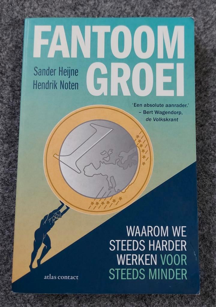Hendrik Noten - Fantoomgroei, Boeken, Politiek en Maatschappij, Zo goed als nieuw, Nederland, Ophalen of Verzenden