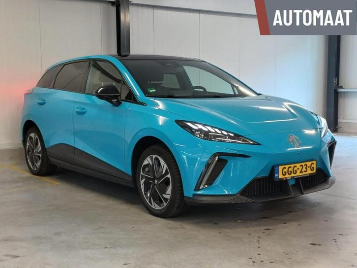 MG4 Electric Luxury 64 kWh (Navi / Apple CarPlay / Led Kop.), Auto's, MG, Bedrijf, Te koop, MG4, 360° camera, ABS, Achteruitrijcamera
