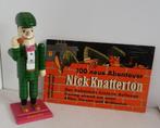 Nick Knatterton Notenkraker hout en stripboek  1959 Duits, Verzenden, Gebruikt, Beeldje of Figuurtje