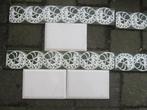 48 stuks antieke hollands groene randtegels 7,5x15cm, Antiek en Kunst, Ophalen