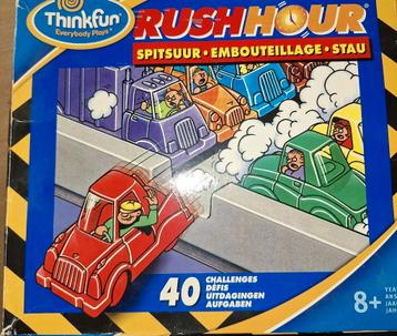 Rushhour, logisch spel voor 1persoon en 1 uitbreidings set.  beschikbaar voor biedingen