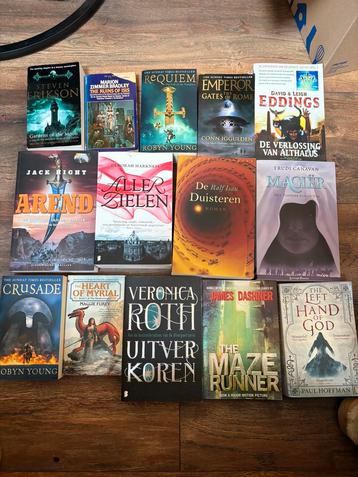 Partij fantasy en historische romans – mooie titels! beschikbaar voor biedingen