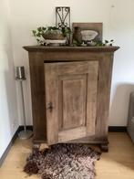 Stoere sobere landelijke houten kast, Huis en Inrichting, Ophalen of Verzenden, Zo goed als nieuw, 25 tot 50 cm, 100 tot 150 cm