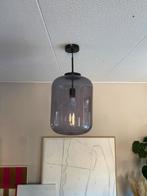 Hanglamp Juno Karwei rookglas jumbo Xl, Ophalen of Verzenden, Zo goed als nieuw, Glas, Minder dan 50 cm