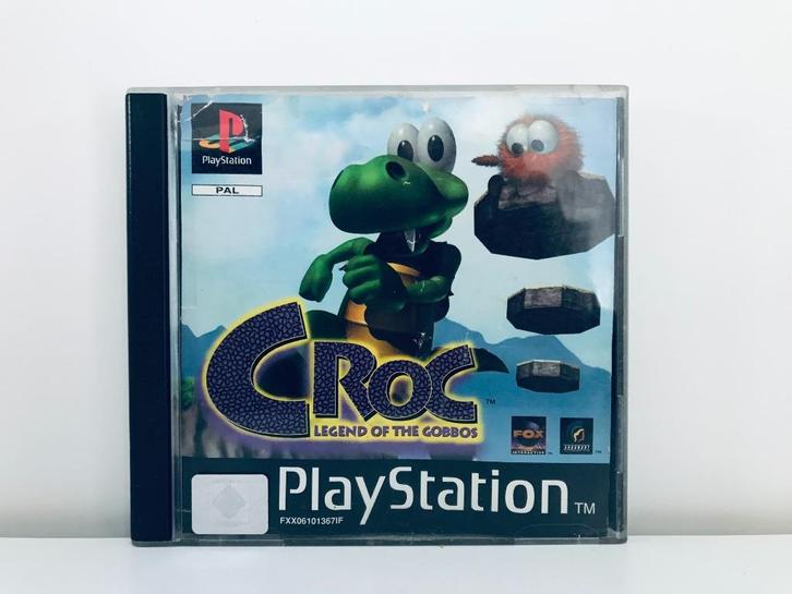 PS1 - Croc Legend of the Gobbos (Compleet), Spelcomputers en Games, Games | Sony PlayStation 1, Zo goed als nieuw, Avontuur en Actie