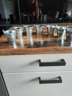 Zinken mini emmertjes, Ophalen, Zo goed als nieuw