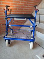 Provo Rollator-Blauw, Ophalen, Opvouwbaar, Zo goed als nieuw