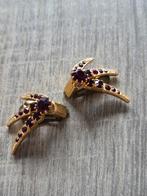 oude oorclips granaatjes, Sieraden, Tassen en Uiterlijk, Antieke sieraden, Verzenden, Overige materialen, Oorbellen