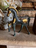 Vintage brons gepatineerd paardje in Etruskische style, Ophalen of Verzenden