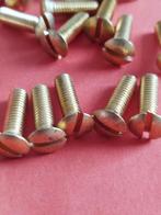 25-50 Messing Lenskop boutjes m3 of3 mm fiets motor auto, Ophalen of Verzenden, Nieuw