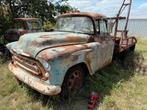 1957 JIM POLE Chevrolet 3800 Apache 283ci V8!, Auto's, Oldtimers, Achterwielaandrijving, Overige carrosserieën, Chevrolet, Overige kleuren