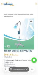 Tanden Bleeklamp Pro2400 - Professionele Mondverzorging, Ophalen, Zo goed als nieuw, Overige typen