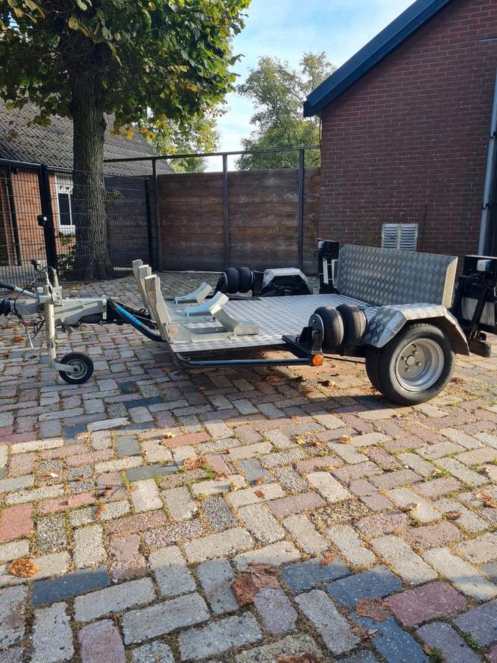 Airtrailer - GA2 duo geremd, Auto diversen, Aanhangers en Bagagewagens, Zo goed als nieuw, Ophalen of Verzenden