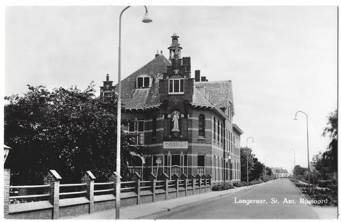 Langeraar, St. Ant. Rustoord. Opruimingskaart, Verzamelen, Ansichtkaarten | Nederland, Ongelopen, Zuid-Holland, 1960 tot 1980