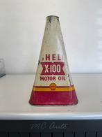 Oud SHELL triangel olie blik, Verzamelen, Merken en Reclamevoorwerpen, Gebruikt, ., ., .