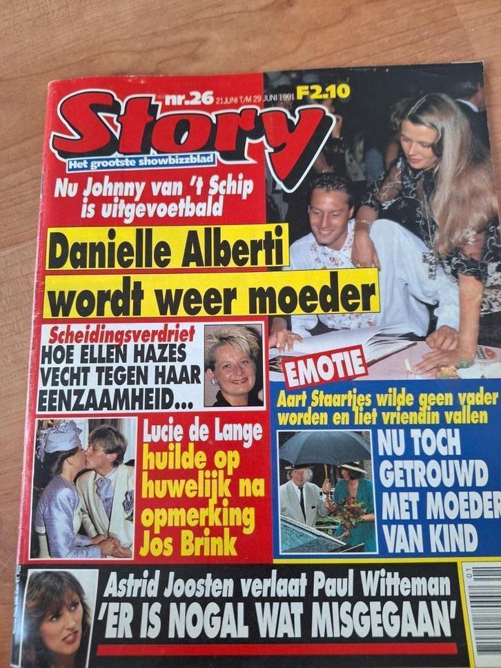 Story 1991 LUV Andre van Duin Babe Rob Janszen George Baker, Verzamelen, Tijdschriften, Kranten en Knipsels, Tijdschrift, Nederland