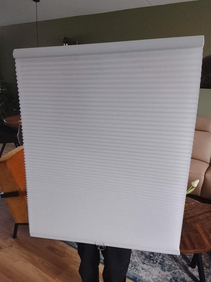 Pliche gordijnen, Huis en Inrichting, Stoffering | Gordijnen en Lamellen, Zo goed als nieuw, 150 tot 200 cm, Ophalen