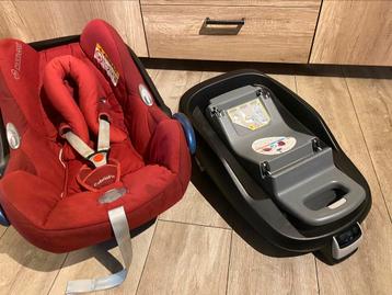 Maxi-cosi CabrioFix en FamilyFix (Iso fix base)