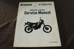 Yamaha XT600 L-W 1990 motorcycle service manual  XT 600, Motoren, Ophalen of Verzenden, Yamaha