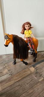Reuze spirit paard met Lucky kan lopen en geluid, Ophalen of Verzenden, Zo goed als nieuw, Barbie