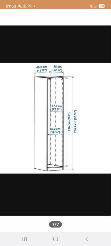 3x Ikea Pax Kasten - afbeelding 5