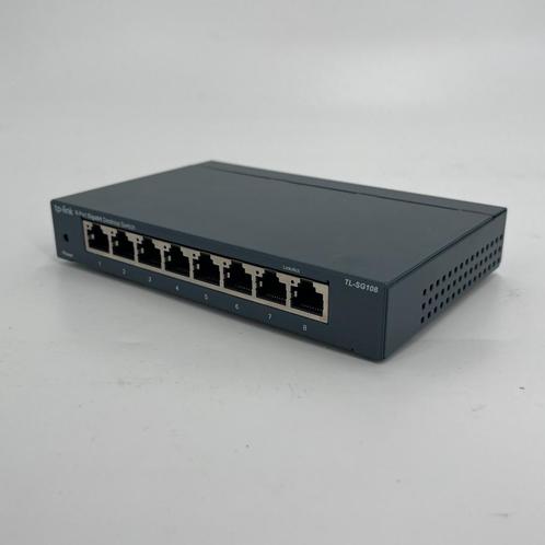 TP-LINK TL-SG108 8-poorts Router, Computers en Software, Netwerk switches, Zo goed als nieuw