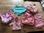 Baby born, oa verzorgingstas, babynestje, draagzak, badcape,, Ophalen of Verzenden, Zo goed als nieuw, Overige typen
