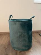 Opbergmand speelgoedmand blauw groen voor kinderkamer, Ophalen of Verzenden, Zo goed als nieuw, Overige typen