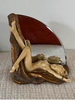 Art deco nude sculpture naakte vrouw decoratie kunst, Ophalen of Verzenden