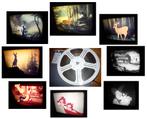8mm film 3x Bambi + Donald Duck + Popeye 120mtr kl - zw/w -, Ophalen of Verzenden, 8mm film