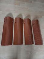 Auping auronde poten voor seniorenhoogte 48 cm kersenkleur, Gebruikt, Bruin, Tweepersoons, Modern